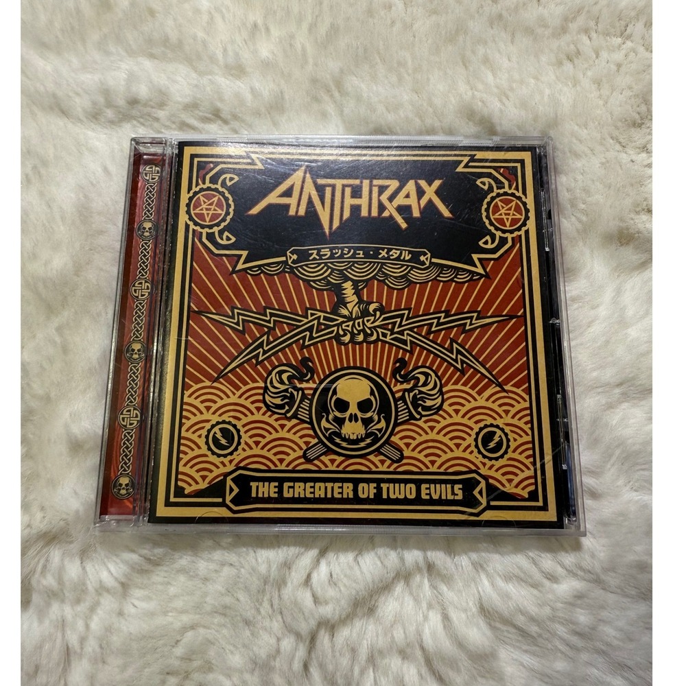 Anthrax The Greater of Two Evils CD Rock Grunge Thrash Metal Hits Thrash